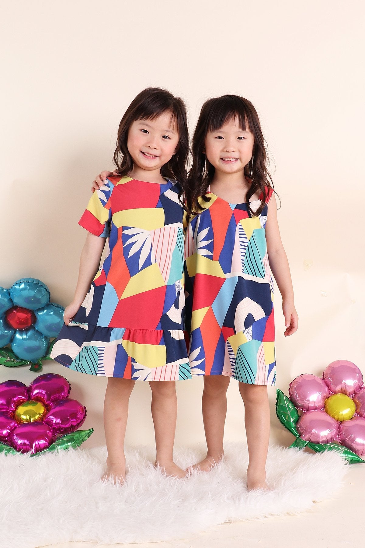 Colourful 2024 shift dress